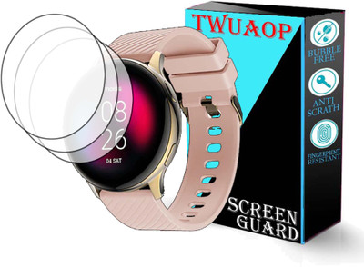 TWUAOP Screen Guard for NOISEFIT VORTEX SMARTWATCH(Pack of 3)