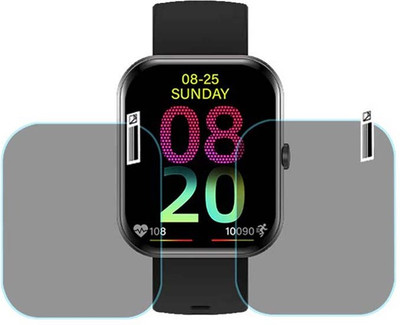MOKPLZ Screen Guard for FIRE BOLTT TERMINATOR SMARTWATCH(Pack of 2)