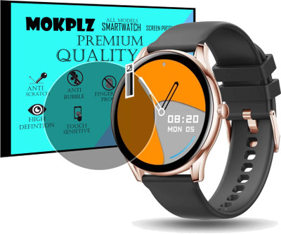 MOKPLZ Screen Guard for PEBBLE COSMOS BOLD SMARTWATCH(Pack of 1)