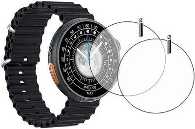 MOKPLZ Screen Guard for FIRE BOLTT ASTEROID SMARTWATCH(Pack of 2)