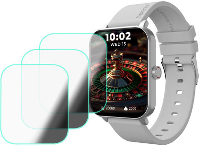 MOKPLZ Screen Guard for BEATXP MARV ACE SMARTWATCH(Pack of 3)