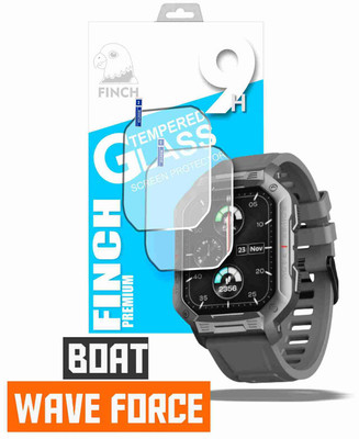 FINCH Screen Guard for BOAT WAVE FORCE SMART WATCH(Pack of 2)
