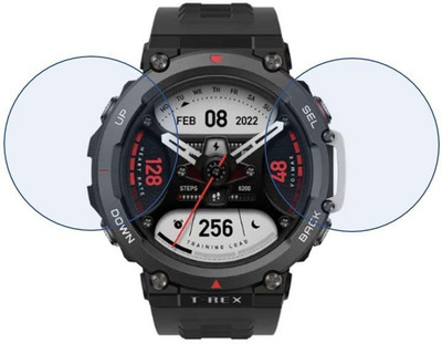 SellZone Screen Guard for Amazfit T-Rex 2(Pack of 2)