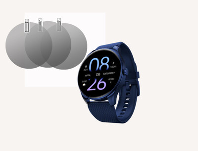 hirdesh Screen Guard for NoiseFit Fuse Plus(Pack of 3)