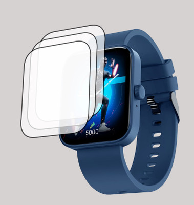 ejzatex Screen Guard for CROSSBEATS IGNITE SPECTRA PLUS SMARTWATCH, SCREEN GUARD(Pack of 3)