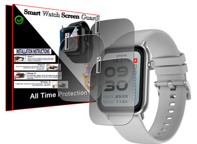 EZGER Screen Guard for Fire-Boltt Ninja Fit Smartwatch(Pack of 3)