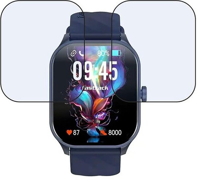 LIGHTWINGS Screen Guard for (P-2) Smartwatch Screen protector for FASTRACK REFLEX POWER SCREEN GUARD(Pack of 2)