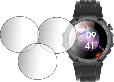 TWUAOP Screen Guard for FASTRACK XTREME PRO SWITCH SMARTWATCH(Pack of 3)