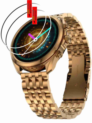 ICROMECK Screen Guard for FIRE BOLTT Diamond Smartwatch(Pack of 2)