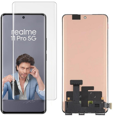 Inak Screen Guard for Realme 11 Pro 5G & HD+ Display Screen Folder (No Screen fingerprint)(Pack of 1)