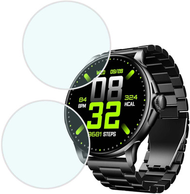 MOKPLZ Screen Guard for BOAT LUNAR OASIS SMARTWATCH(Pack of 2)