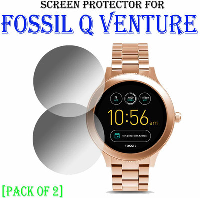ejzatex Screen Guard for FOSSIL Q VENTURE SMARTWATCH(Pack of 2)
