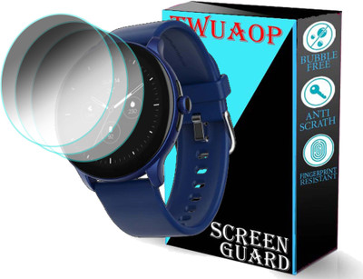TWUAOP Screen Guard for BOAT WAVE PRIMIA TALK SMARTWATCH(Pack of 3)