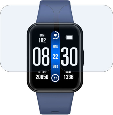 DVMART Screen Guard for Crystal Clear Helix Smart Metal fit 3.0 Smartwatch -TW0HXW501T(Pack of 2)