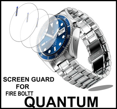 TWUAOP Screen Guard for FIRE BOLTT QUANTUM(Pack of 3)
