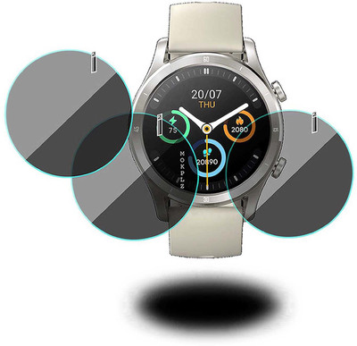 MOKPLZ Screen Guard for REALME TEACH LIFE WATCH R100(Pack of 3)