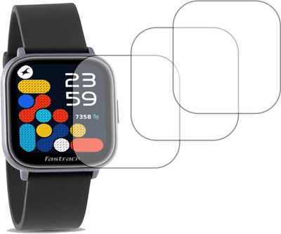 GPTECK Screen Guard for Fastrack Reflex Vybe Smart Watch Screen Guard(Pack of 3)