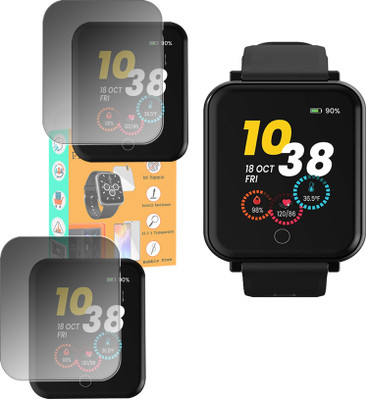 EZGER Screen Guard for GOQii smart vital plus smart(Pack of 2)