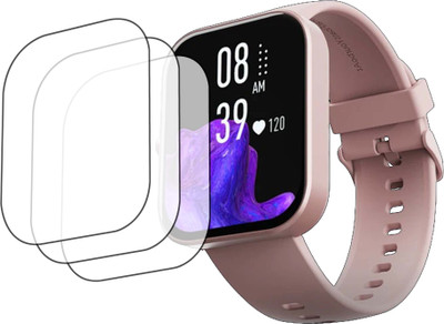TWUAOP Screen Guard for BOAT WAVE HYPE SMARTWATCH(Pack of 3)