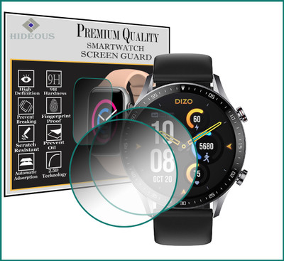 HIDEOUS Screen Guard for Dizo Watch R Talk(Pack of 2)