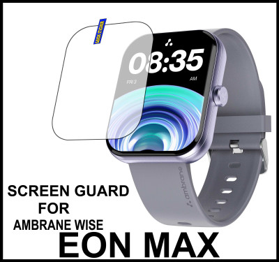 TWUAOP Screen Guard for AMBRANE WISE EON MAX(Pack of 1)