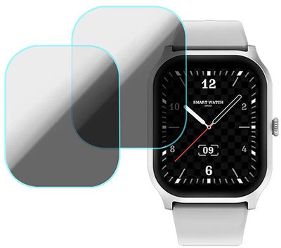 MOKPLZ Screen Guard for FIRE BOLTT HUNTER SMARTWATCH(Pack of 2)