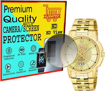 EJZATEX Screen Guard for AUREX Analogue Men's Watch 45MM(Pack of 1)