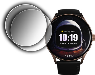 EJZATI Edge To Edge Screen Guard for BOULT ROVER PRO SMARTWATCH SCREEN GUARD(Pack of 2)