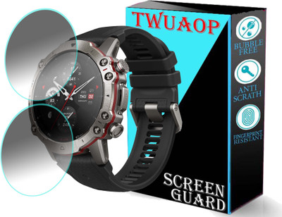 TWUAOP Screen Guard for AMAZFIT FALCON SMARTWATCH(Pack of 2)