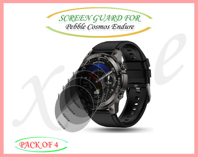 XAZE Screen Guard for Pebble Cosmos Endure Smartwatch(Pack of 4)