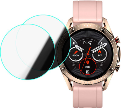 MOKPLZ Screen Guard for PLAYFIT DIAL 2 SMARTWATCH(Pack of 2)