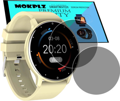 MOKPLZ Screen Guard for LIFE LIKE ZL2 SMARTWATCH(Pack of 2)