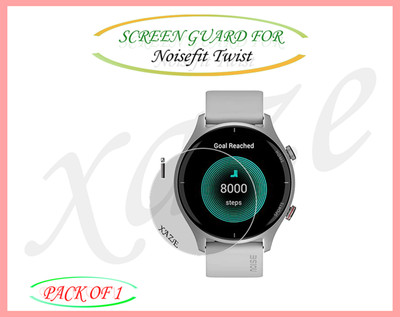 XAZE Screen Guard for Noisefit Twist Smartwatch(Pack of 1)