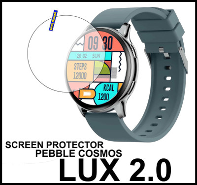 TWUAOP Screen Guard for PEBBLE COSMOS LUX 2.0(Pack of 1)