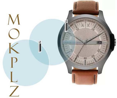 MOKPLZ Screen Guard for AX2414 ANALOG WATCH(Pack of 2)