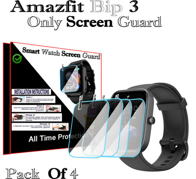 HIDEOUS Screen Guard for Amazfit Bip 3(Pack of 2)