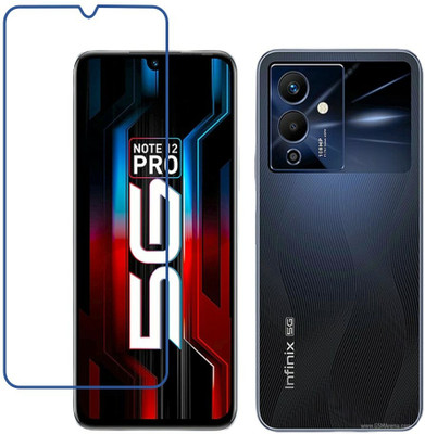 DVMART Screen Guard for 9H Crystal Clear Infinix Note 12 Pro 5G(Pack of 1)