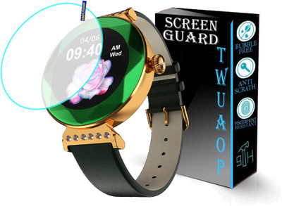 TWUAOP Screen Guard for FIRE BOLTT EMERALD SMARTWATCH(Pack of 1)