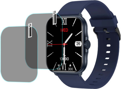 MOKPLZ Screen Guard for FIRE BOLTT ETERNO SMARTWATCH(Pack of 2)