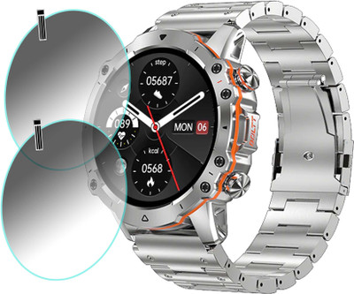 TWUAOP Screen Guard for FIRE BOLTT MARSHAL SMARTWATCH(Pack of 2)