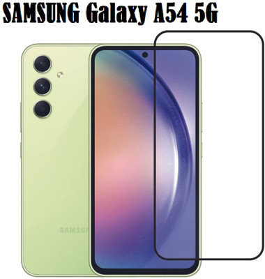 LIKEDESIGN Edge To Edge Tempered Glass for SAMSUNG Galaxy A54 5G(Pack of 1)
