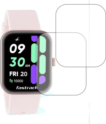 GPTECK Screen Guard for Fastrack Reflex Hello Smart Watch Screen Guard(Pack of 2)
