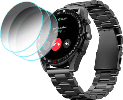 TWUAOP Screen Guard for BOULT MIRAGE SMARTWATCH(Pack of 3)