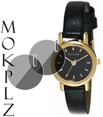 MOKPLZ Screen Guard for SONATA NN8976YL03W ANALOG BLACK DIAL(Pack of 2)