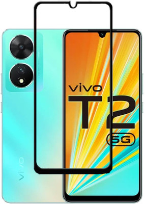 AB PRIME Edge To Edge Tempered Glass for vivo T2, vivo T2 5G(Pack of 1)