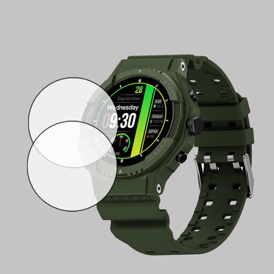 EJZATEX Screen Guard for FIRE BOLTT QUEST SMARTWATCH, SCREEN GUARD(Pack of 2)