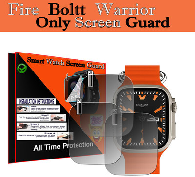 daffin Screen Guard for Fire-Boltt Warrior(Pack of 3)