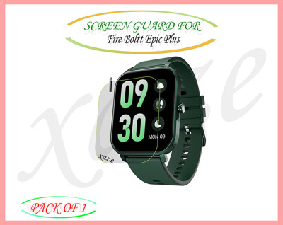 XAZE Screen Guard for Fire Boltt Epic Plus Smartwatch(Pack of 1)