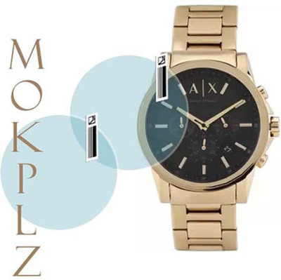 MOKPLZ Screen Guard for AX2095 ANALOG WATCH(Pack of 2)