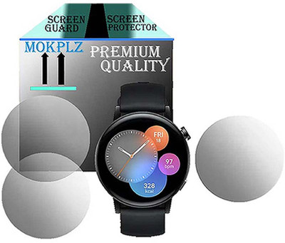 MOKPLZ Screen Guard for HUAWEI WATCH 4 PRO SMARTWATCH(Pack of 3)